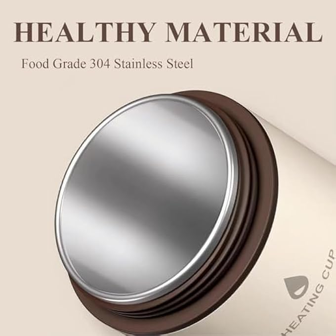 Silk Route Electric Travel Kettle 400Ml Portable Water Boiler With Temperature Control And Lcd Display Auto ShutOff And Boil Dry Protection With Keep Warm Function Pba Free Stainless Steel Kettle - Image 4