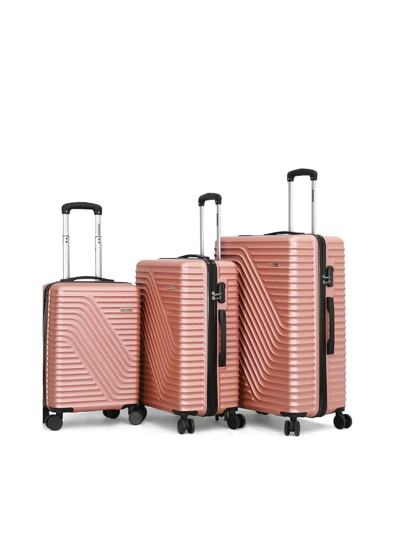 جيوردانو Giordano ABS Spinner Luggage Trolley 3 Pcs Set
