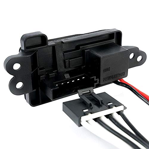 FAERSI 89019100 HVAC Fan Blower Motor Resistor Kit with Harness Replacement for 2002-2009 Chevy Trailblazer GMC Envoy, 2004-2007 Buick Rainier, 2002-2006 GMC Envoy XL, 2003-2008 Isuzu Ascender - Image 4
