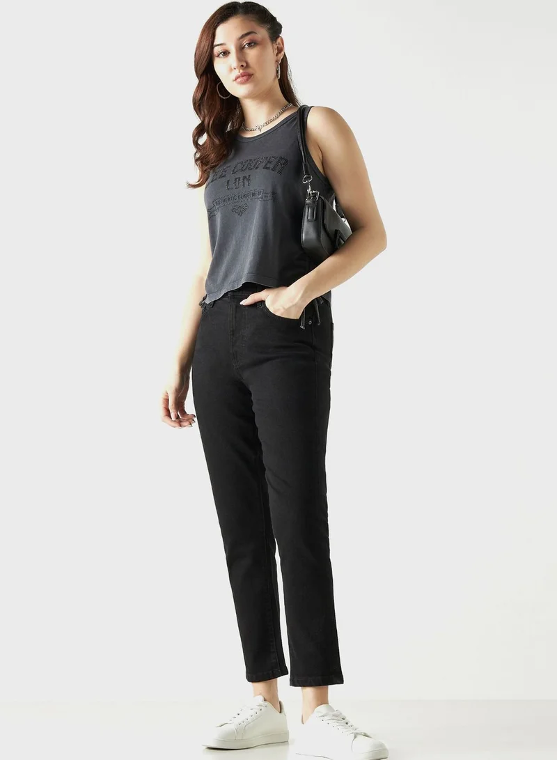 Lee Cooper Logo Detail Tank Top