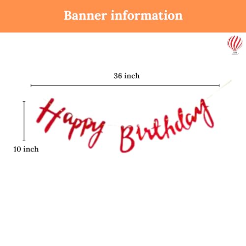 Hk Balloons 52 Pcs Yellow Happy Birthday Balloon Decoration items for Kids, Girls Adults Birthday Decoration Kit Set Backdrop Birthday Combo - Image 3