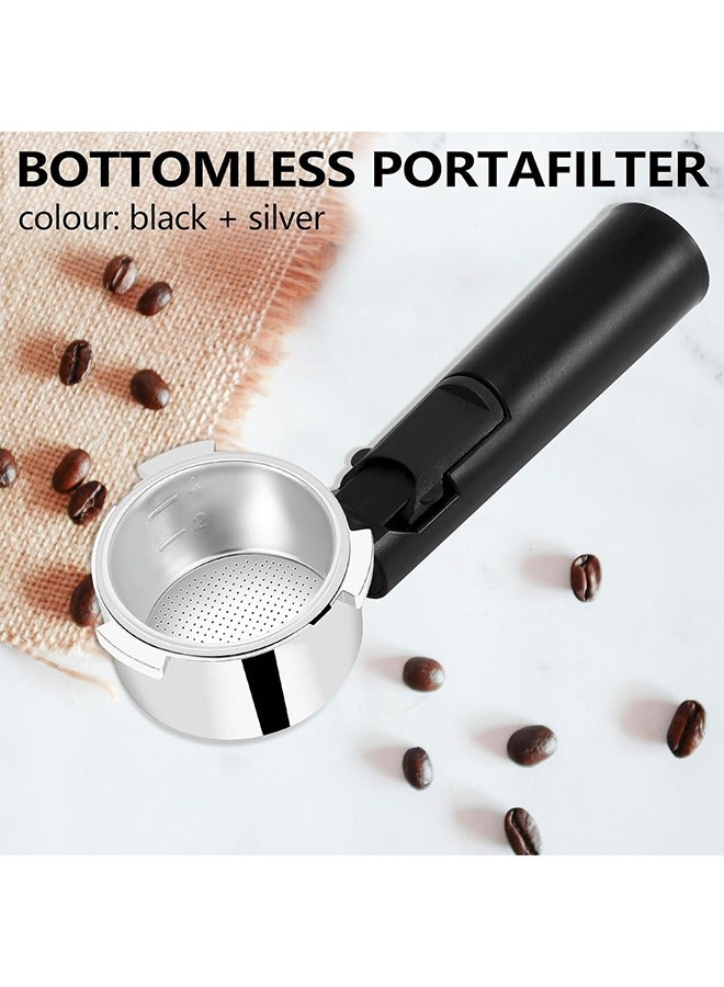 حامل وسلة فلتر قهوة مقاس 51 مم من دون قاعدة لسلسة ديلونجي أسود - Image 4