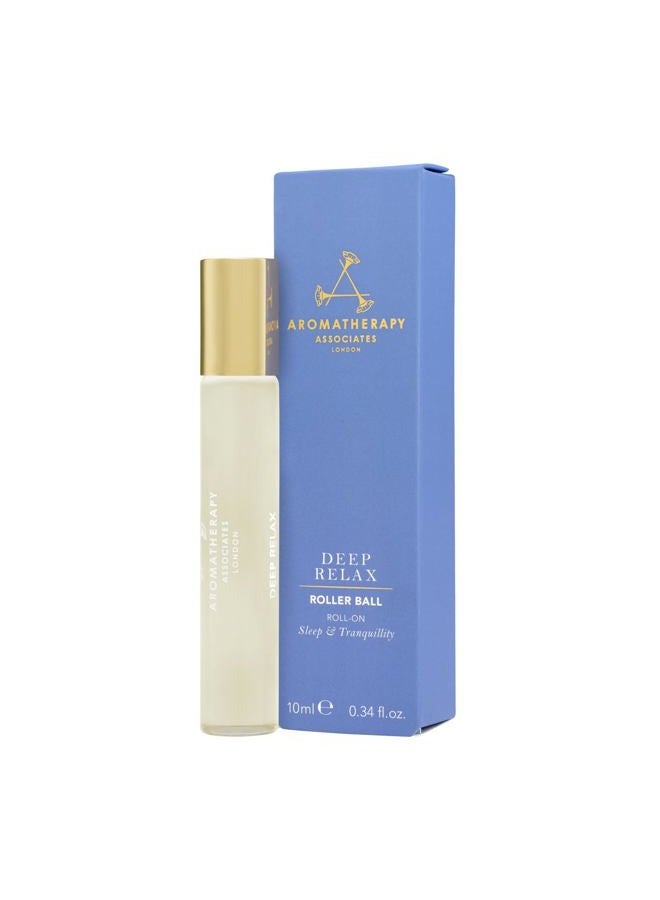 Aromatherapy Associates كرة التدليك العميق. مزيج فاخر من زيوت الفيتيفر، البابونج وزيت خشب الصندل للاسترخاء والهدوء أثناء التنقل (0.34 أونصة سائلة) - Image 1