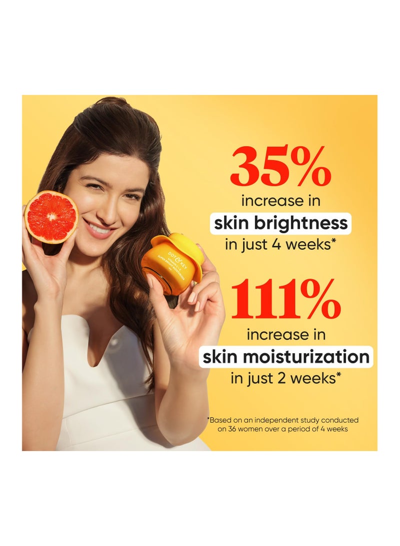 Dot & Key Vitamin C + E Sorbet Super Bright Moisturizer for Face | Vitamin C Face Cream For Glowing Skin | Fades Pigmentation & Dark Spots, Reduces Skin Dullness | For All Skin Types | For Women & Men - Image 3