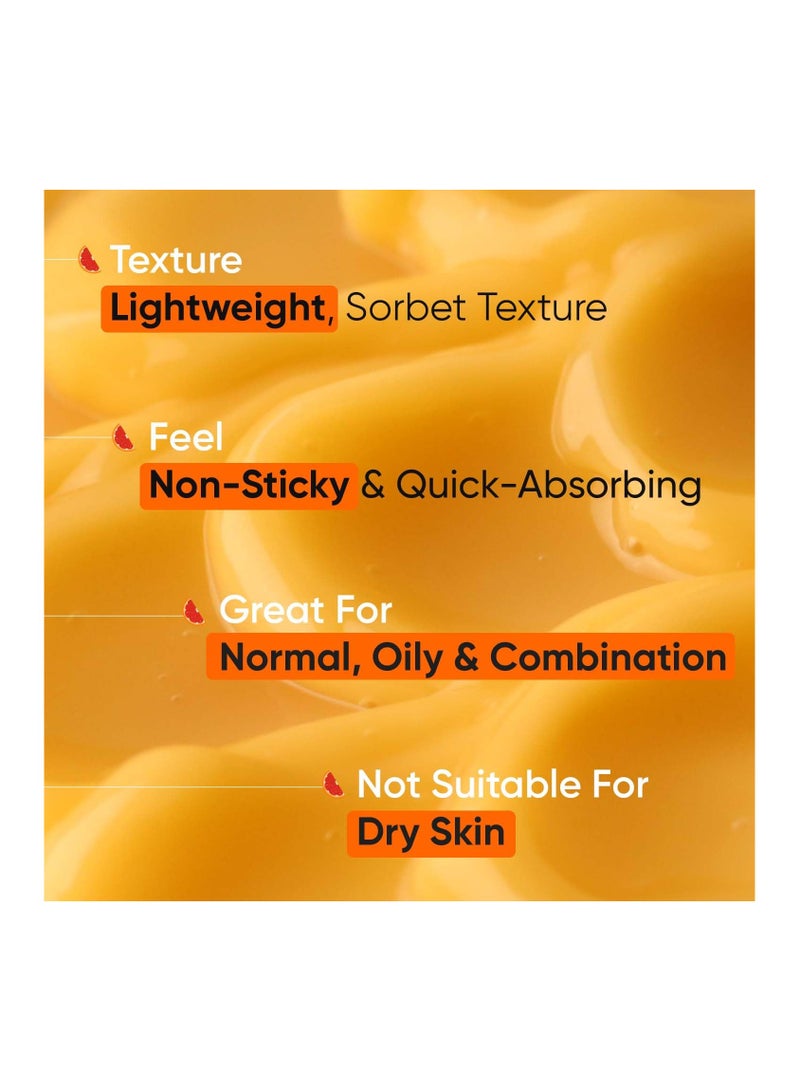 Dot & Key Vitamin C + E Sorbet Super Bright Moisturizer for Face | Vitamin C Face Cream For Glowing Skin | Fades Pigmentation & Dark Spots, Reduces Skin Dullness | For All Skin Types | For Women & Men - Image 4