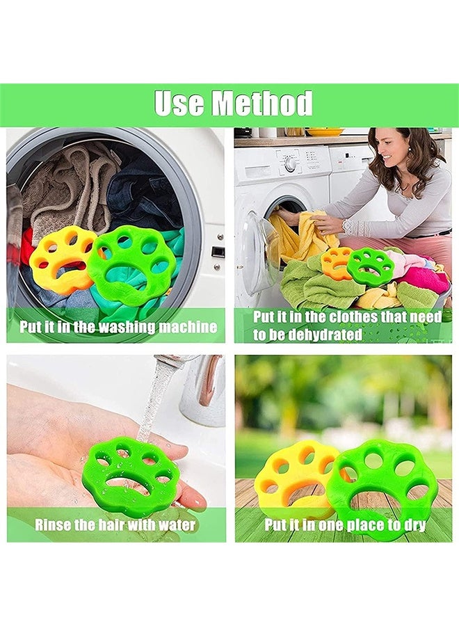2Pcs Dog Cat Hair Remover for Laundry, Reusable Dog Cat Hair Remover Tool Removes Dog Cat Fur, Hair, Lint, Dander from Clothes and Laundry, Dog Fur Remover Available In Washing Machine  - Image 2