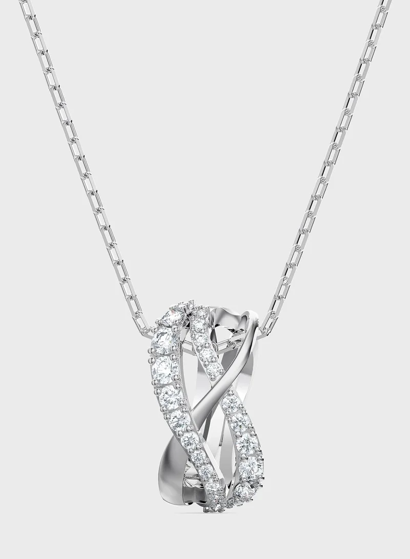 SWAROVSKI Twist Rows Pendant Necklace