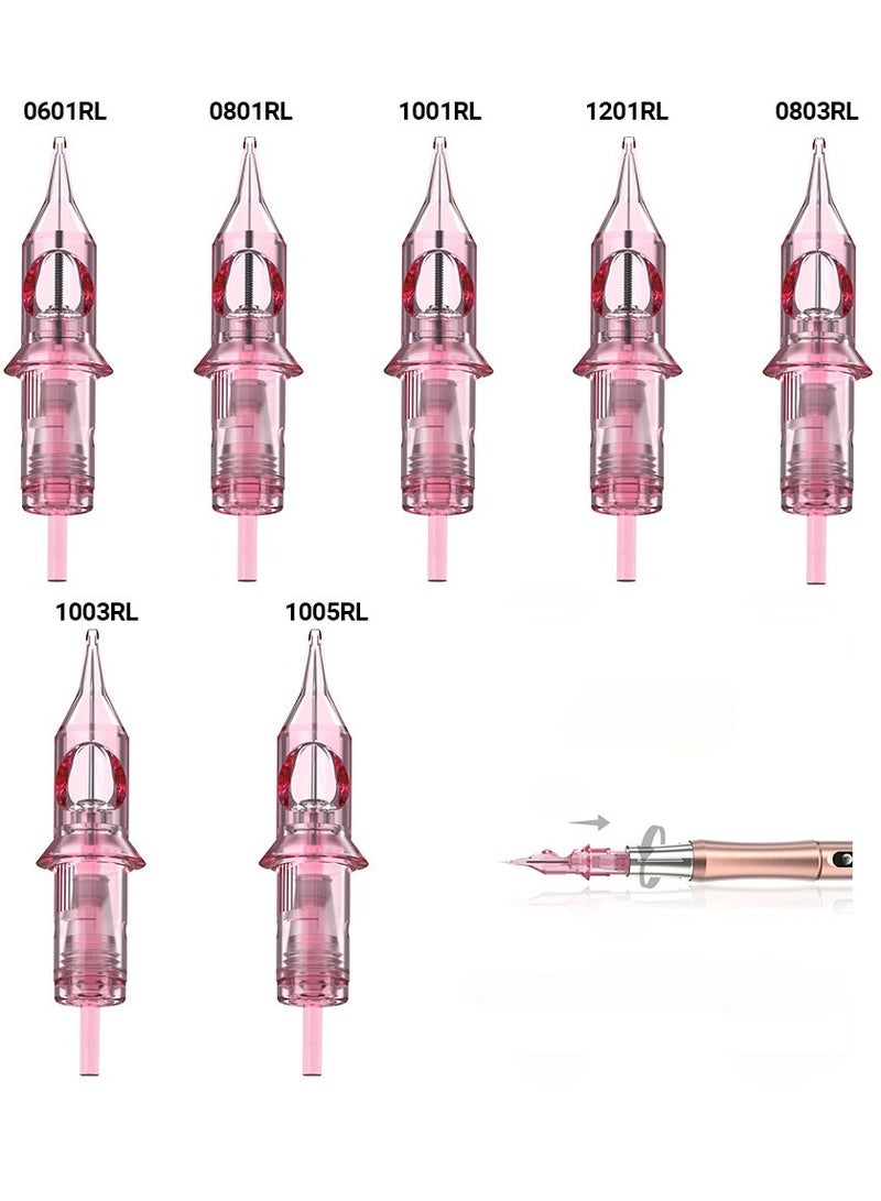 Tattoo Cartridge Needles  Mixed Size Tattoo Cartridge Needles  Round Bushing Needles for Rotating Tattoo Pens - Image 2