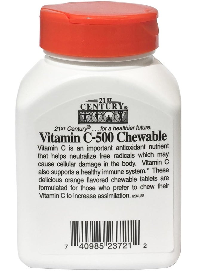 21st CENTURY - 21st Century Chewable C-500 30 Tablets - Image 1