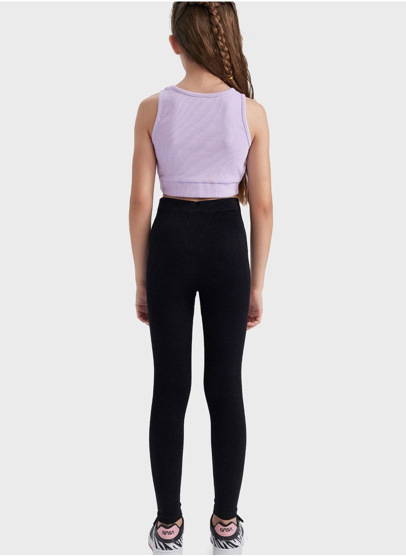 DeFacto - Kids Essential Leggings - Image 1