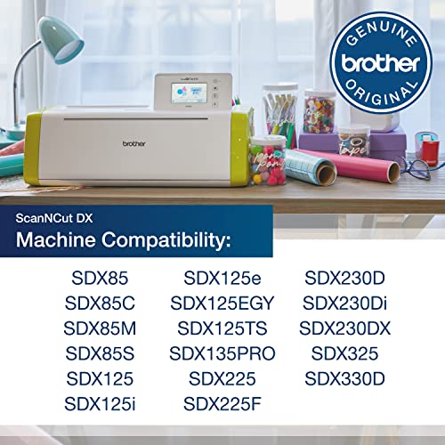 Brother ScanNCut DX Mat CADXMATSTD12, 12" x 12" Standard Tack Adhesive for Cardstock, Vinyl, Foam and More, Replacement Accessory - Image 2