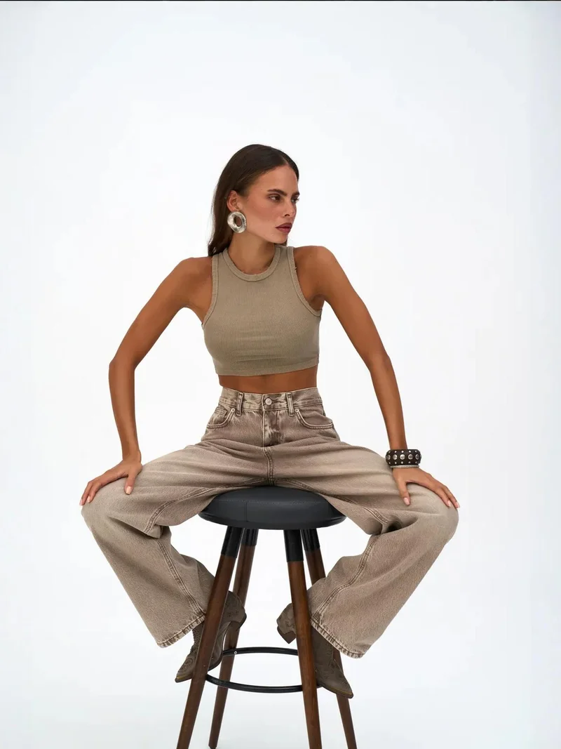 Mai Collection MAI Wide Leg Jeans