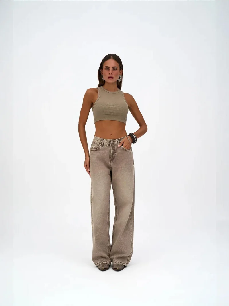 Mai Collection MAI Wide Leg Jeans