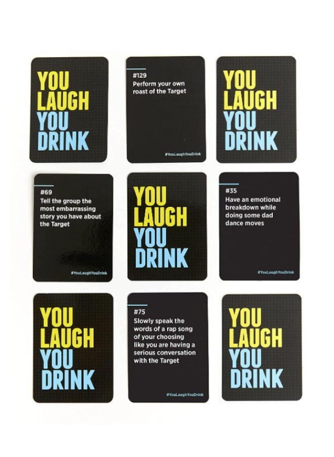 null - You Laugh You Drink - The Drinking Game for People Who Can't Keep a Straight Face (A Party Game) - Image 1