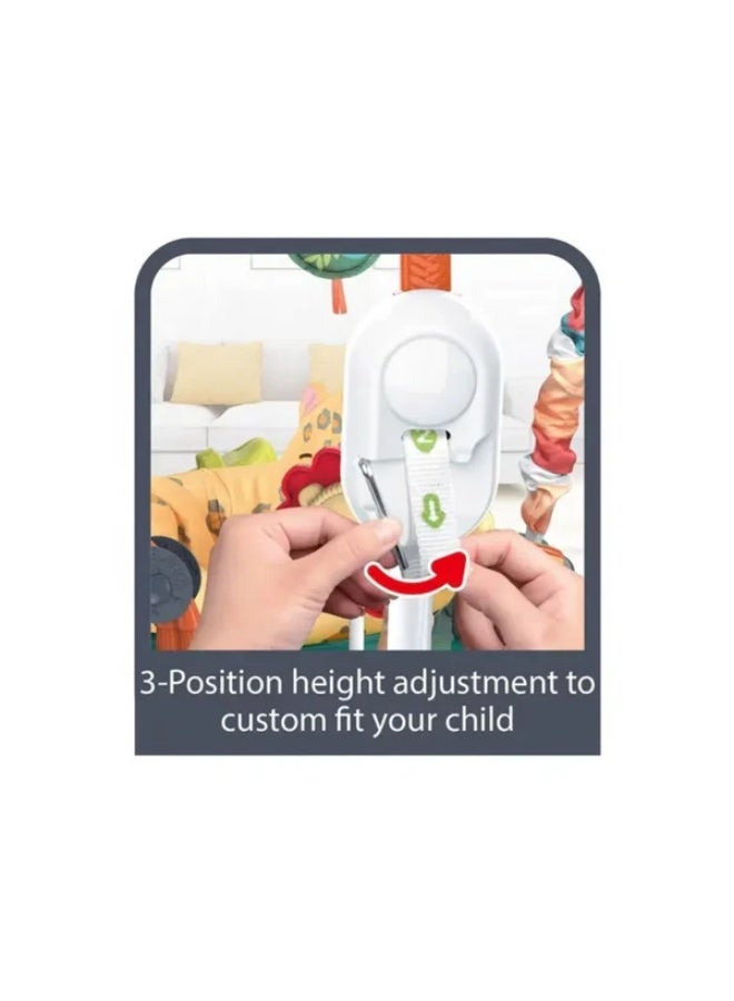 ibaby جهاز قفز ونشاط للأطفال في الغابة - Image 3