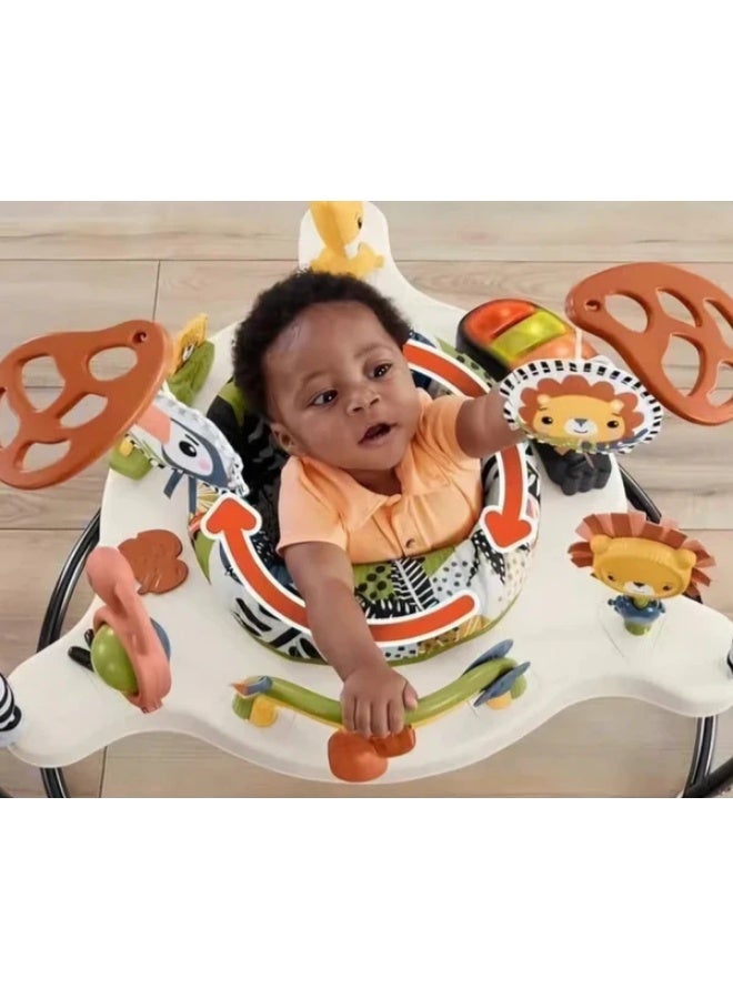 ibaby جهاز قفز ونشاط للأطفال في الغابة - Image 5