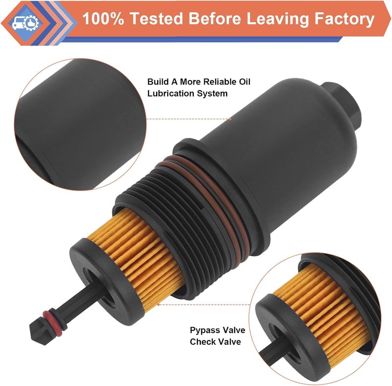 ZONFANT Oil Filter Cap Cover for Ford Lincoln Vehicles 2015-2022 - Image 5