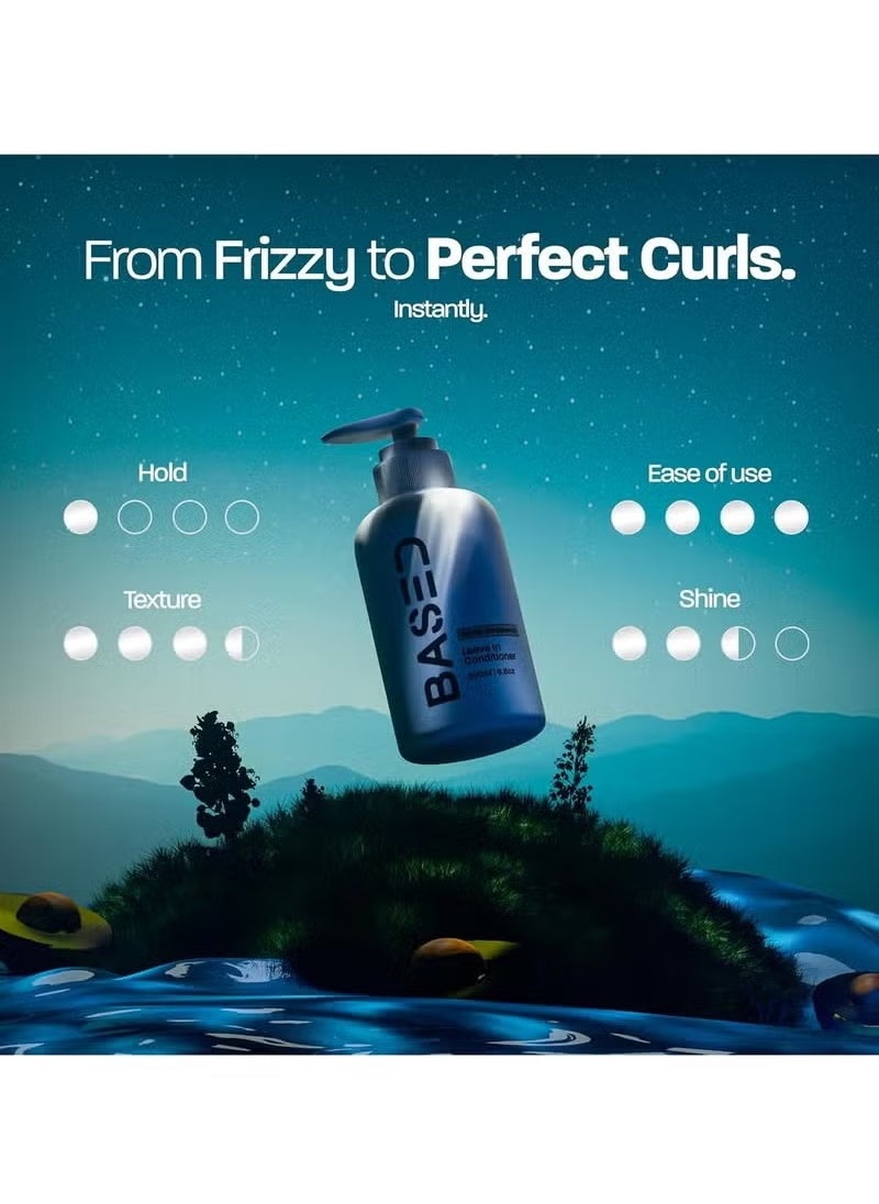 Based Leave-In Conditioner, Instant Frizz Control, Hydrates & Nourishes Hair, Premium Leave-In Conditioner for Men, Healthy Frizz-Free Hair in Minutes (6.8oz Pack of 1)  - Image 4