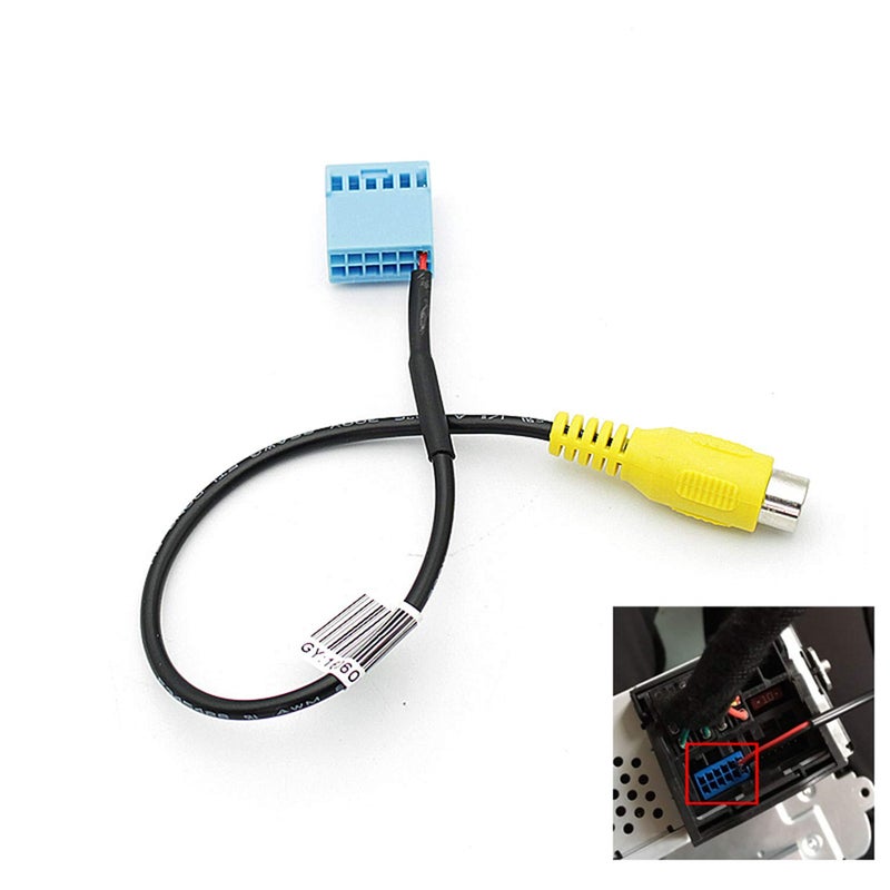 GreenYi Car Rear View Camera Power Delay Timer Relay Filter Rectifier RCD330 PQ MIB RCA Conversion Adapter for VW BMW Benz Audi - Image 2