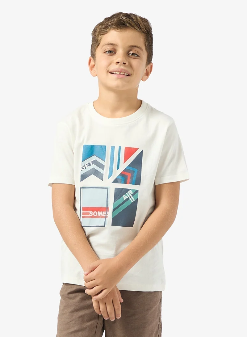 Ripples Boys Regular Fit Tee