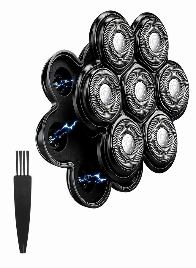 AIJALY Shaver 7D Floating Replacement Head Compatible with Shpavver&Wyklaus/Cyruzi - Image 1