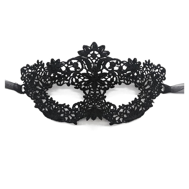 TFTSR Masquerade Masks for Women Couples,Men Mardi Gras Mask,Girls Black Gold Lace Eyes Costume,Adults Venetian Party Dress - Image 2