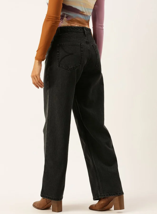 Take Two Styli Women High Rise Relaxed Fit Jeans By Bene Kleed