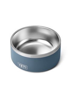 YETI Boomer 8, Stainless Steel, Non-Slip Dog Bowl, Holds 64 Ounces, Nordic Blue  - Image 2