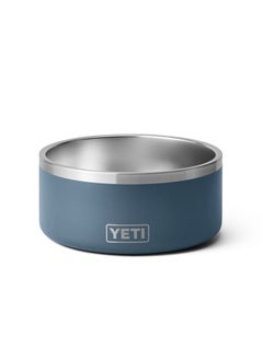 YETI Boomer 8, Stainless Steel, Non-Slip Dog Bowl, Holds 64 Ounces, Nordic Blue  - Image 1