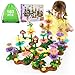 Funsland Flower Garden Building Toys for Girls 183 PCS Kids Gardening Kit Set Gifts for 3 4 5 6 7 Year Old Toddler - Image 2