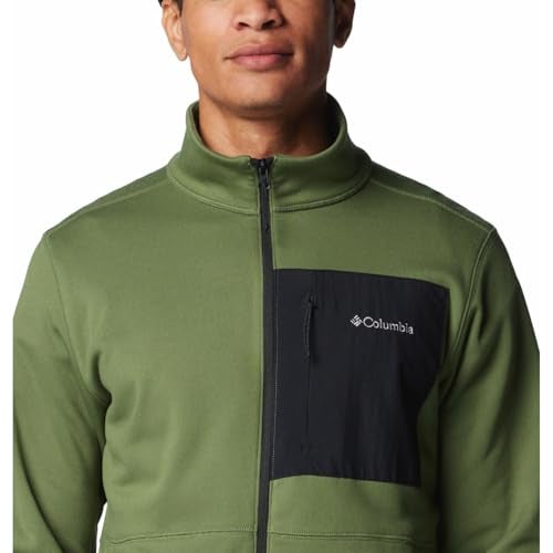 Columbia Men Green Omni Wick Hike Full Zip II Jacket, L - Image 2