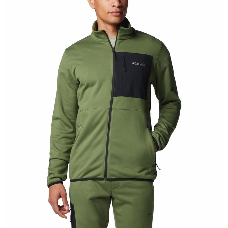 Columbia Men Green Omni Wick Hike Full Zip II Jacket, L - Image 5