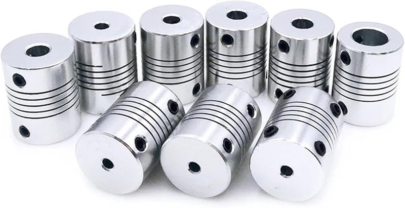 5X5 اقتران مرن للمشفر لمحرك السائر لآلة النقش 5 مم 6 مم 8 مم 10 مم - Image 5