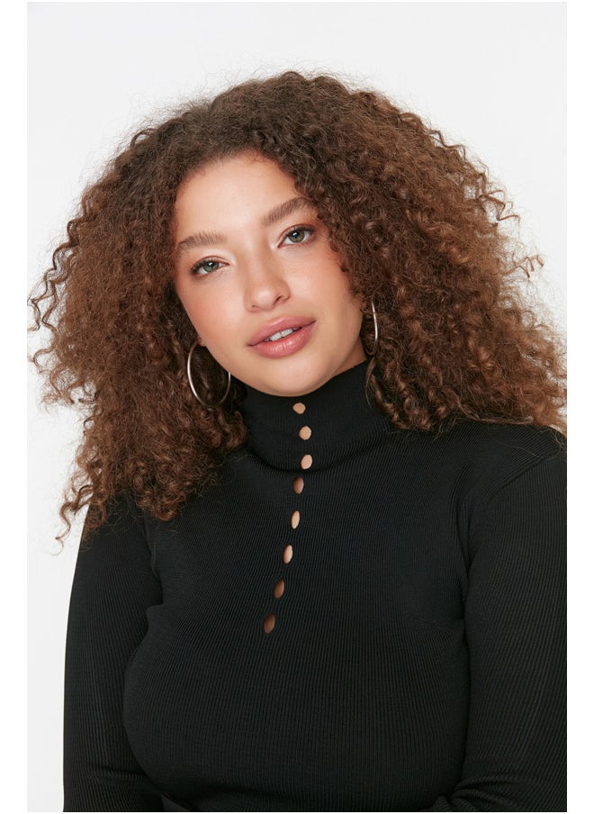trendyol - Fitted Plus Size Blouse - Image 1