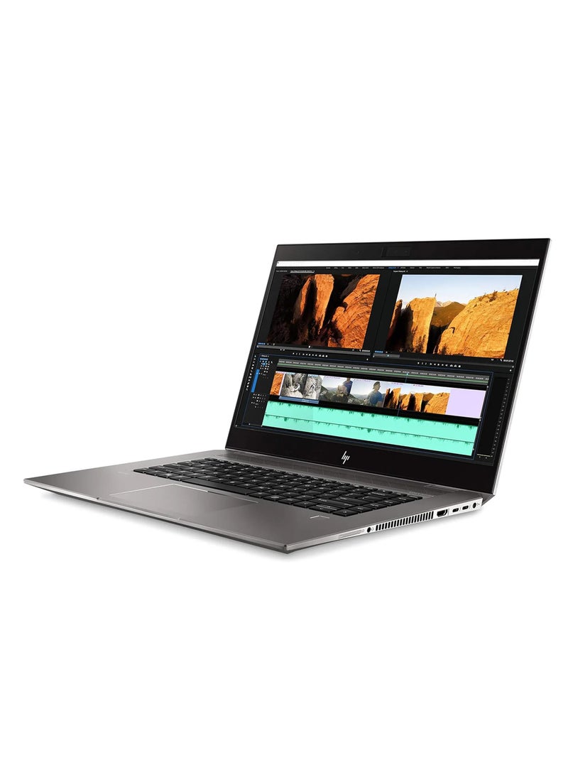 HP RENEWED - LAPTOP HP ZBOOK STUDIO 15 G5 - CPU INTEL CORE I7-9850H - RAM 16 GB DDR4 - HARD 512 GB SSD M.2 NVMe - VGA NVIDIA QUADRO P1000 4 GB DDR5 - 15.6'' INCH LED FULL HD IPS SCREEN - English/Arabic Grey English/Arabic grey - Image 5