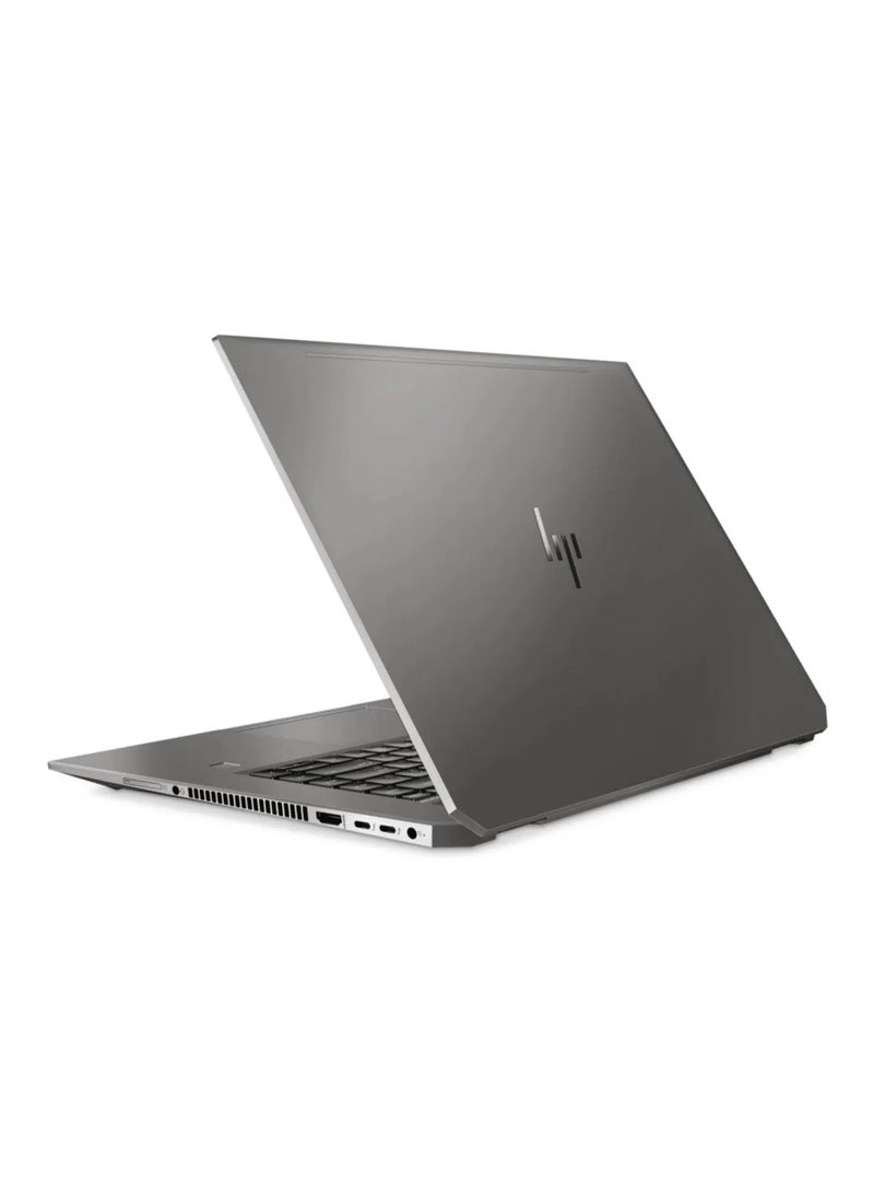 HP RENEWED - LAPTOP HP ZBOOK STUDIO 15 G5 - CPU INTEL CORE I7-9850H - RAM 16 GB DDR4 - HARD 512 GB SSD M.2 NVMe - VGA NVIDIA QUADRO P1000 4 GB DDR5 - 15.6'' INCH LED FULL HD IPS SCREEN - English/Arabic Grey English/Arabic grey - Image 2