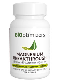BiOptimizers BiOptimizers Magnesium Breakthrough 30 Veggie Caps 