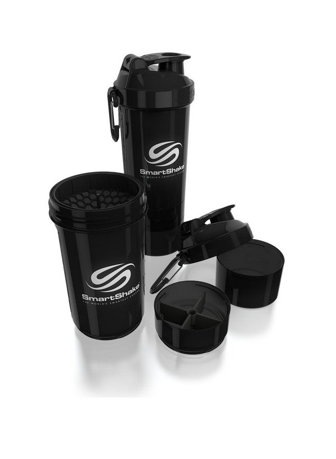 SmartShake Original 2Go Bottle, 27 Oz Shaker Cup, Gunsmoke Black - Image 4