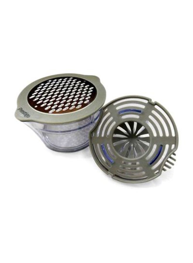 Prestige Multi Function Juicer & Grater Clear/Silver - Image 2