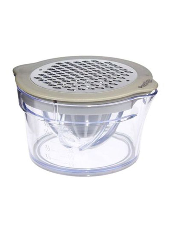 Prestige Multi Function Juicer & Grater Clear/Silver - Image 3