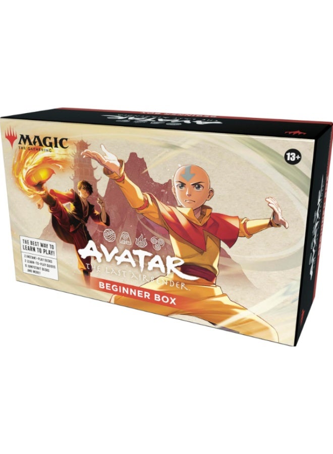 Magic: The Gathering | Avatar: The Last Airbender Beginner Box | 2-Player Card Game (Includes 2 Tutorial Decks, 8 Themed Decks, 2 Playmats, 2 Spindowns, and More)