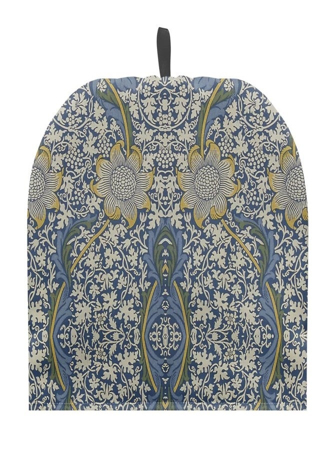 Drnuikhe Tea Cozy for Teapots with Handle - William Morris Pattern Kennet Dust Insulated Cover, Hanging Fold-Up Design, Suitable for Kitchen and Living Room Table Decoration - Image 1