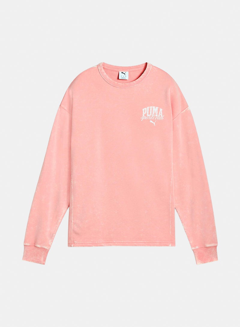 Puma Class Comfort Washed Crew Tr