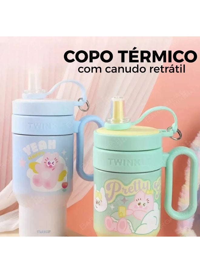 Twinkle Starks 850ml Cup + Strainer for Drinks and Ice, Stainless Steel, Rust and Leak Proof, Keeps Liquids Hot and Cold for 7 to 12 Hours, Sealed 304. - Image 4
