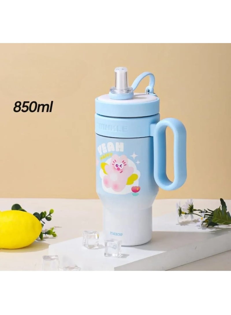 Twinkle Starks 850ml Cup + Strainer for Drinks and Ice, Stainless Steel, Rust and Leak Proof, Keeps Liquids Hot and Cold for 7 to 12 Hours, Sealed 304. - Image 5