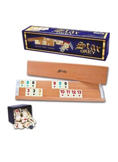 Star Star Wood Rummy Set  - Image 1