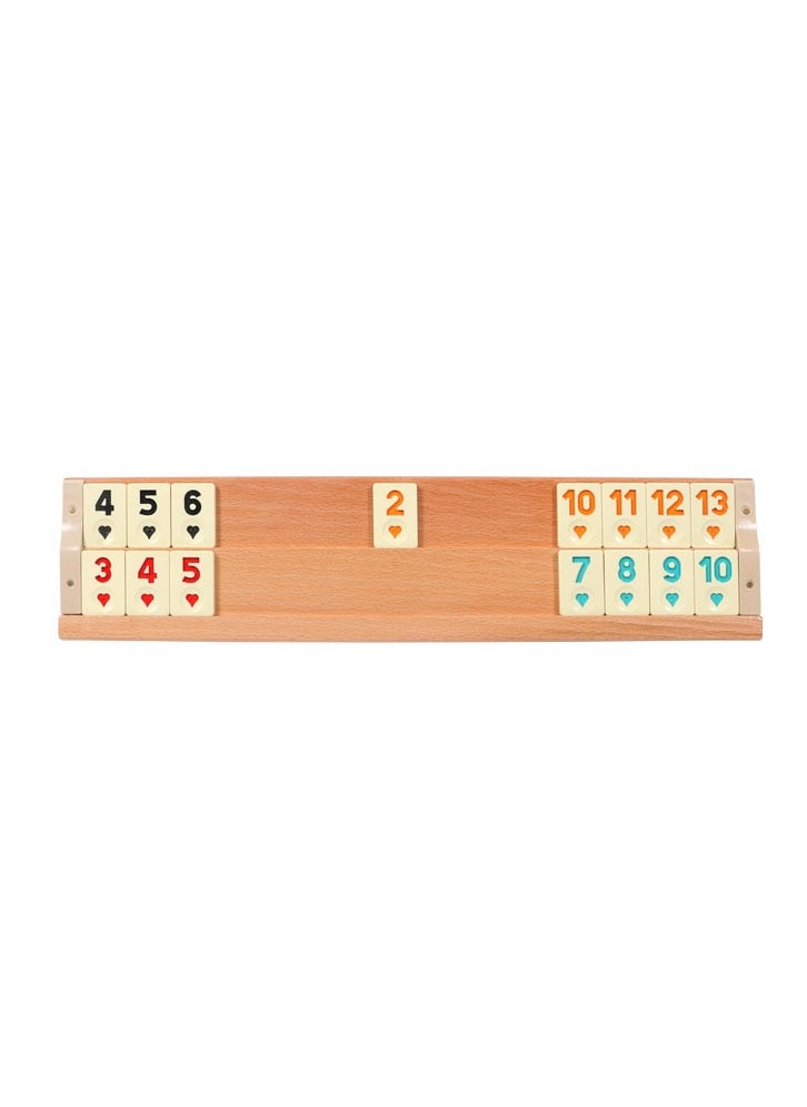 Star Wood Rummy Set