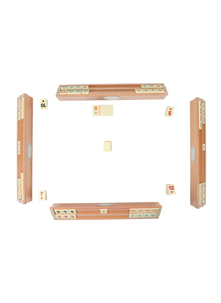 Star Wood Rummy Set