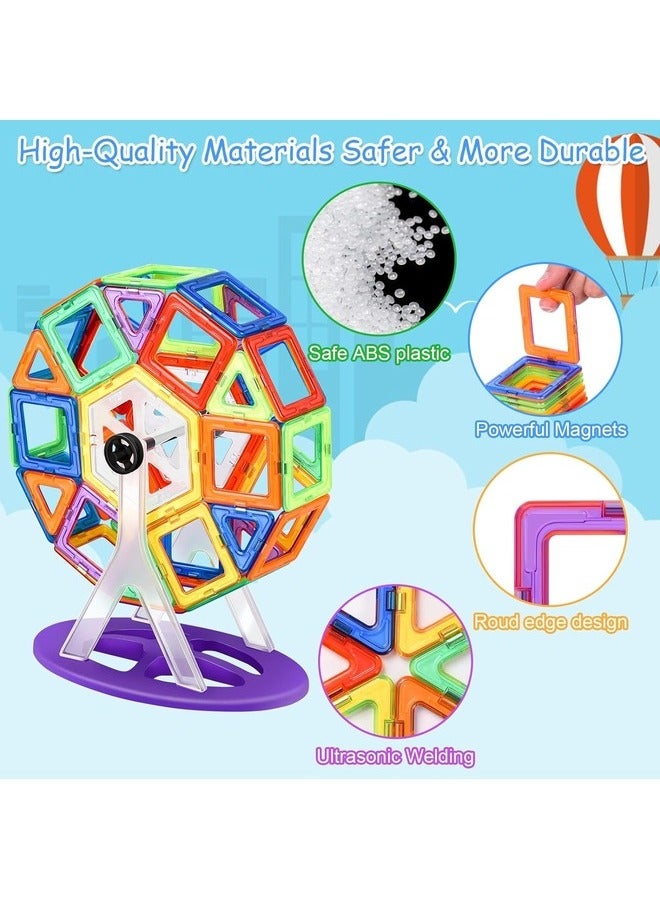 128 Pcs 3D Tiles Toys Educational Construction Toys for Kids Ages 3-14 - Image 2