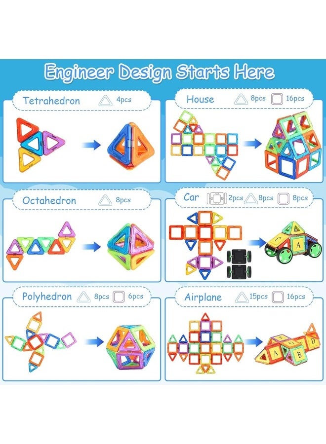 128 Pcs 3D Tiles Toys Educational Construction Toys for Kids Ages 3-14 - Image 3